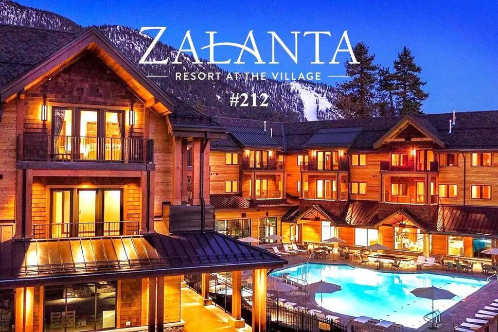 Ski In/Out - Zalanta - Great Location- 2 Hot Tubs - Heated Pool Саут Лейк Тахо Екстериор снимка
