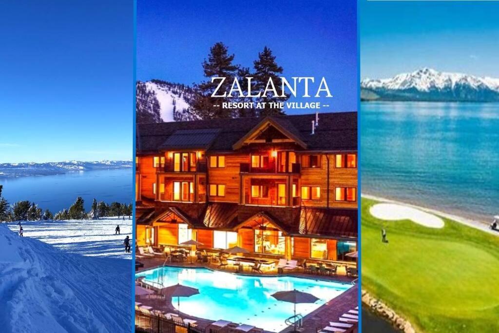 Ski In/Out - Zalanta - Great Location- 2 Hot Tubs - Heated Pool Саут Лейк Тахо Екстериор снимка